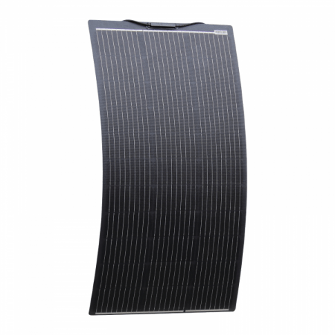 100w Black Semi-Flexible Solar Panel Kit with Victron Enery 75/10 Smart Solar MPPT - Simply Split Charge