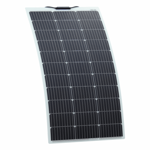 100w Monocrystaline Semi-Flexible Solar Panel - Simply Split Charge