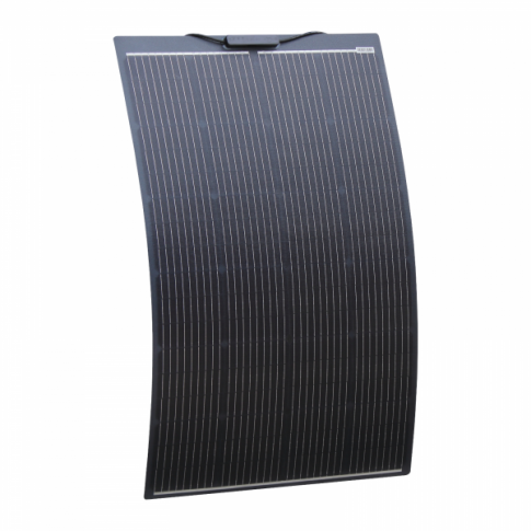 200w Black Semi-Flexible Solar Panel Kit with Victron Enery 75/15 Smart Solar MPPT