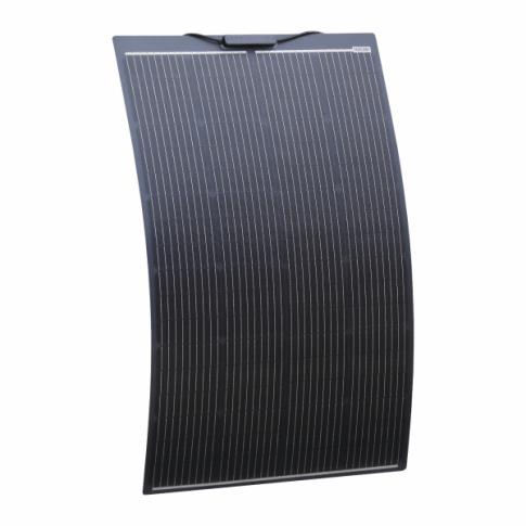 150w Black Semi-Flexible Solar Panel Kit with Victron Enery 75/15 Smart Solar MPPT - Simply Split Charge