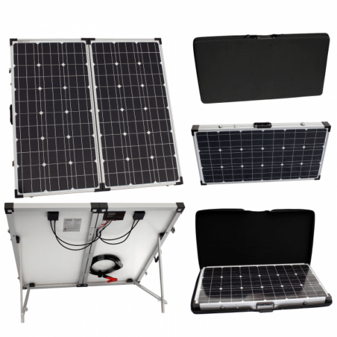 150w Folding Solar Panel Kit - Simply Split Charge