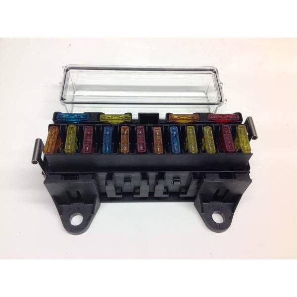 16 way FUSEBOX for Blade fuses with 16 x Mixed Blade Fuses - Simply Split Charge