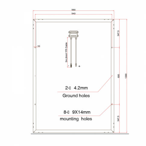 200w Solid Frame Solar Panel - Simply Split Charge