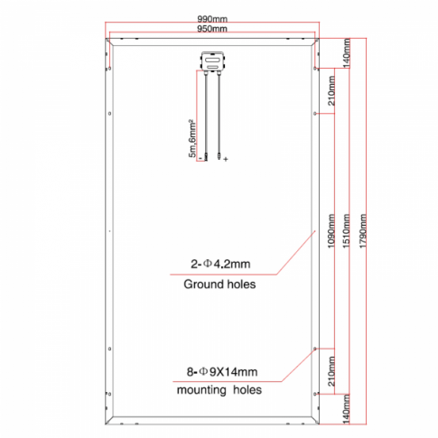 320w Solid Frame Solar Panel - Simply Split Charge