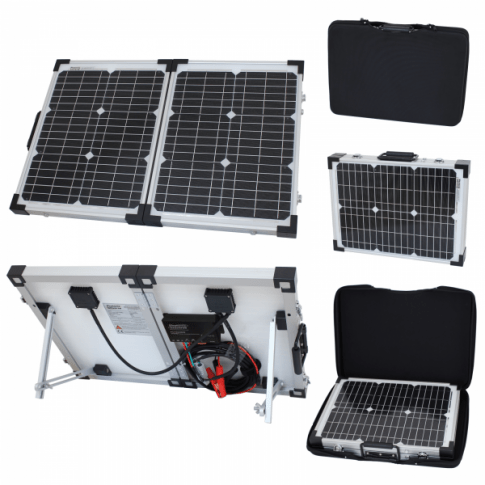 40w Folding Solar Panel Kit - Simply Split Charge