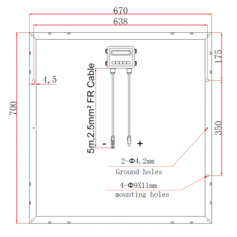 80w Solid Frame Solar Panel - Simply Split Charge