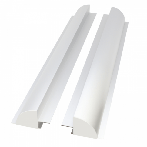 Aluminium Solar Spoiler Mount, length 68cm, set with 2 pieces - Simply Split Charge