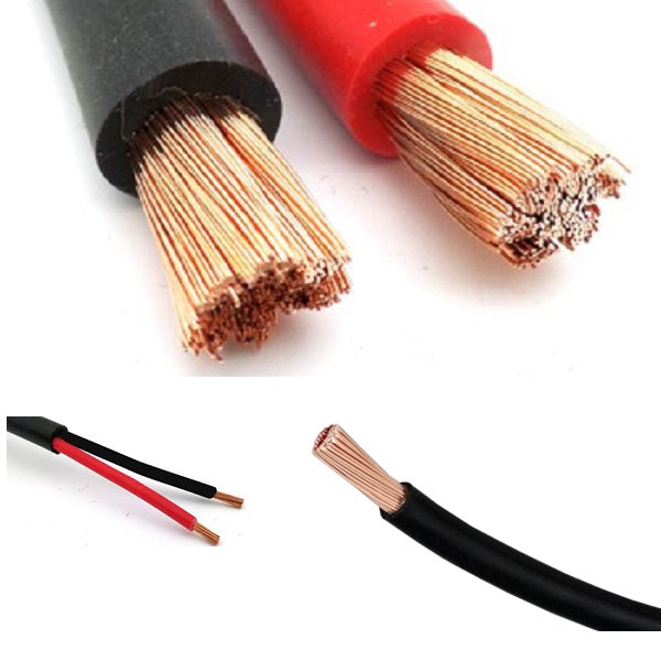 battery cable and automotive thin wall , single wall and twin core cable