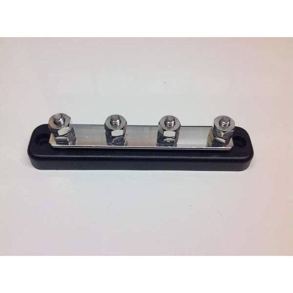 Bus Bar 150amp power distribution / earthing block 4 x 6mm studs - Simply Split Charge