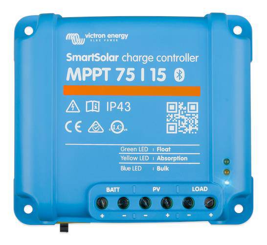 Campervan Wiring Kit with Voltage Sense Split Charge + 115 Watt Victron solar panel Kit - Simply Split Charge