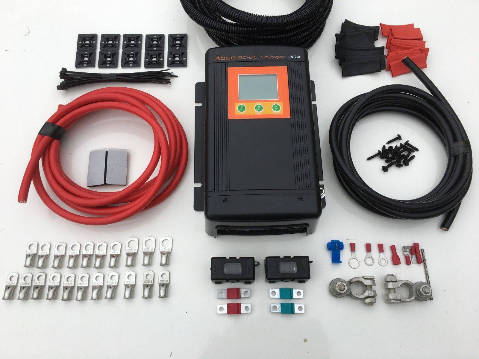 DMT1230 Battery to Battery Charge with solar MPPT  + 350w Victron Solar panels system - Simply Split Charge