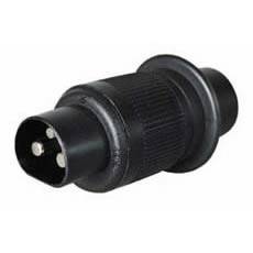 Durite 0-356-16 3 PIN PLASTIC NON-REVERSABLE PLUG - Simply Split Charge