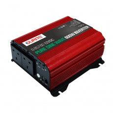 Durite 600W 12V DC to 230V AC Compact Pure Sine Wave Voltage Inverter 0-857-60 - Simply Split Charge