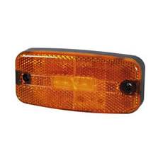 Durite Side Marker Lamp Amber LED Rectangular 12/24V  0-170-70 - Simply Split Charge