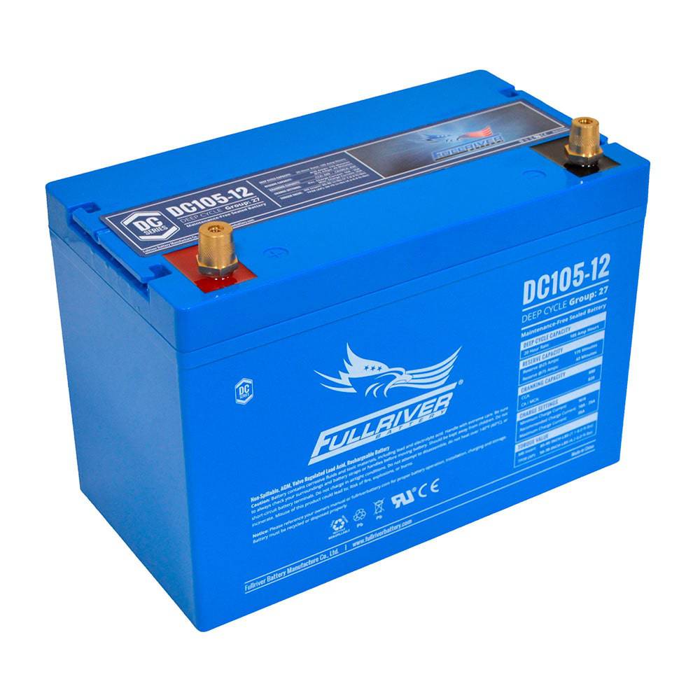 Fullriver DC Series - Deep Cycle AGM 12v 105AH - Simply Split Charge