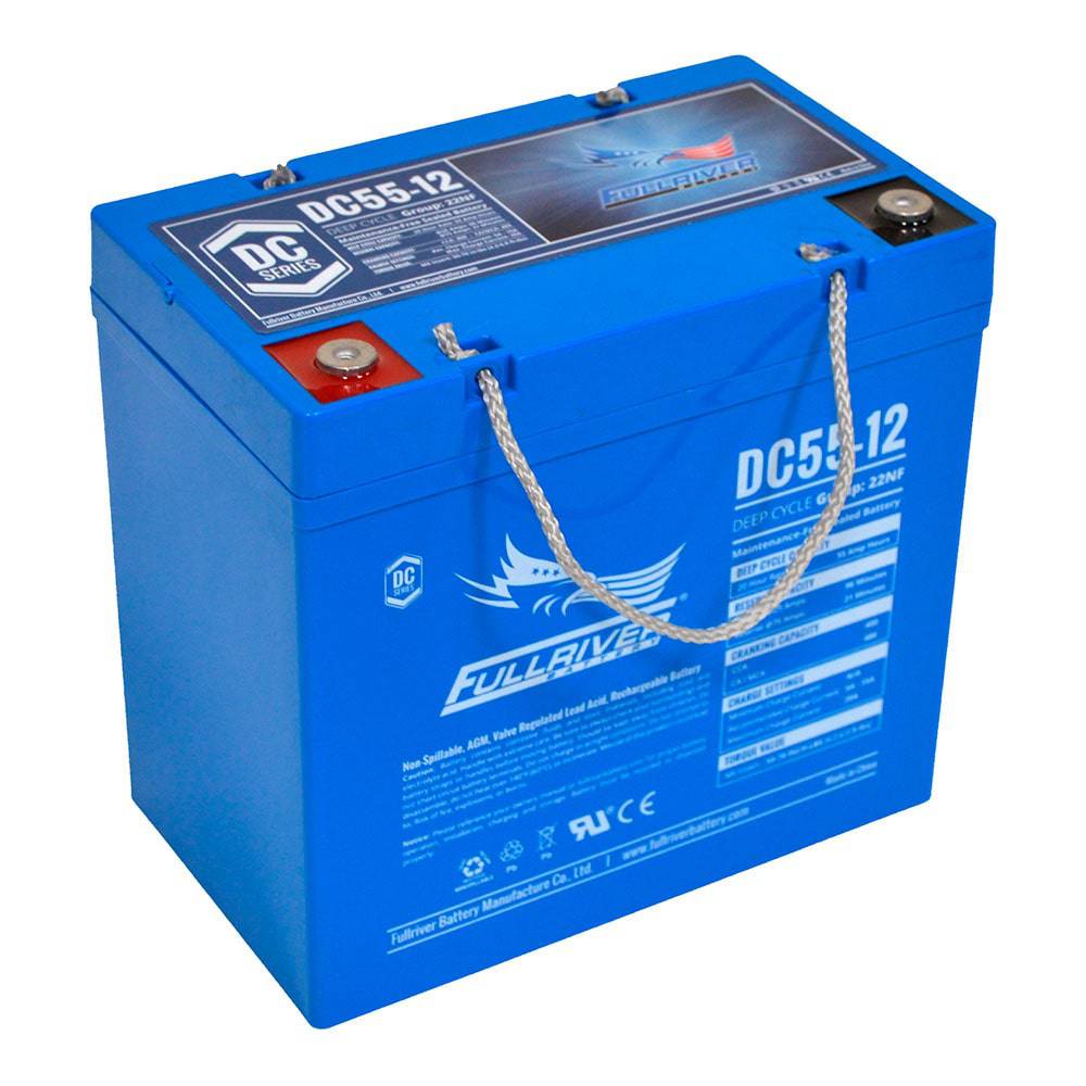 Fullriver DC Series - Deep Cycle AGM 12v 55AH - Simply Split Charge