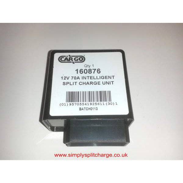 HC Cargo 12v 70amp Cargo voltage Sense Split Charge Relay 160876 - Simply Split Charge