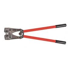 Heavy Duty Hexagonal Crimping Tool for Large Copper Tube Terminals - Simply Split Charge