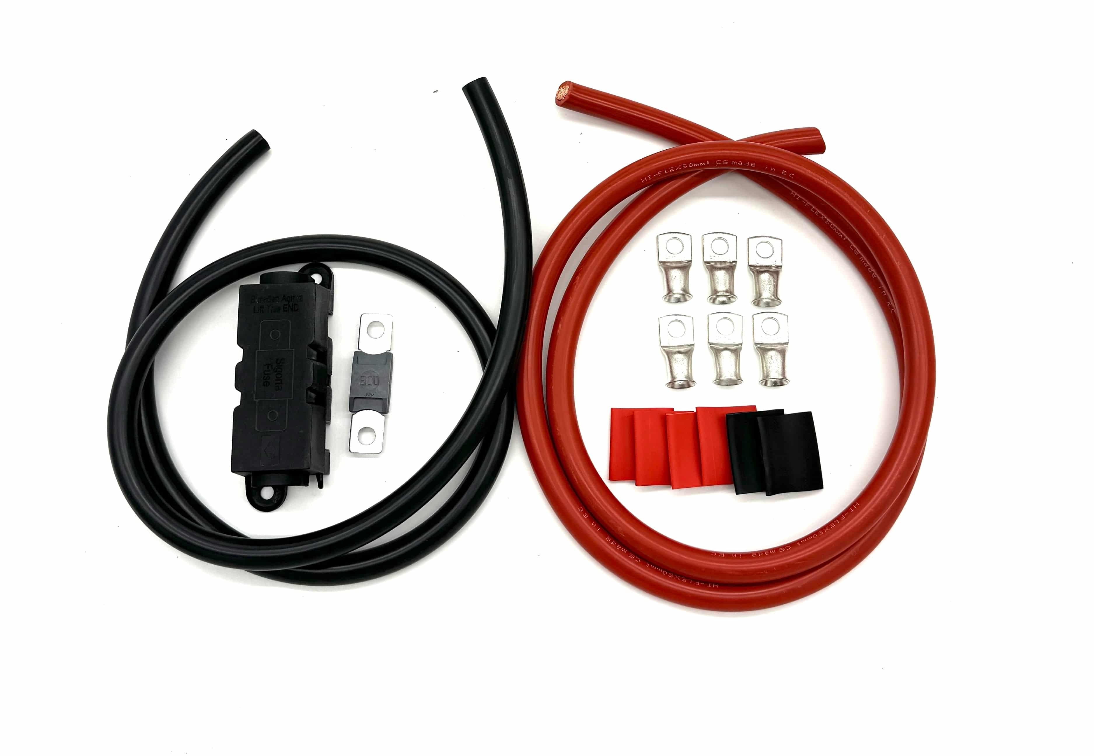 Inverter Wiring Kit (25mm² 170amp Cable) - Simply Split Charge