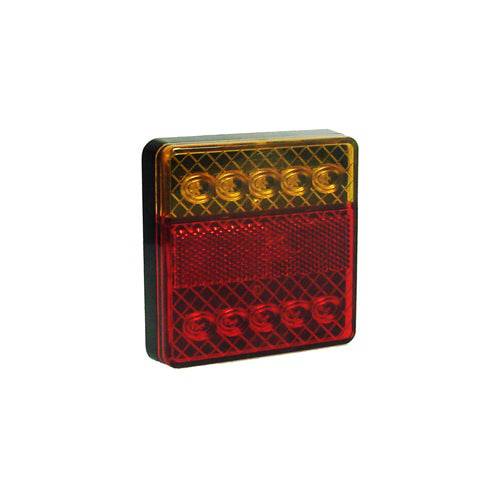 Maypol 12v LED Rear Square Combination Lamp MP862 - Simply Split Charge