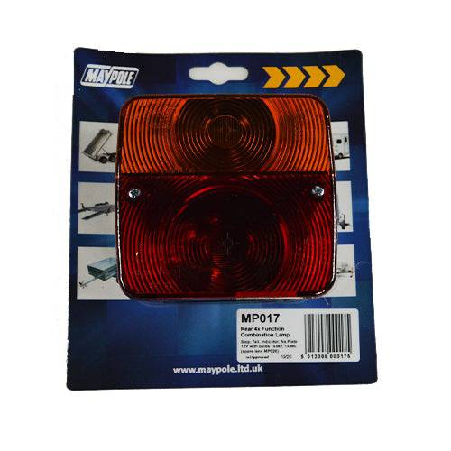 Maypole MP17 Rear Square Combination Lamp - Simply Split Charge