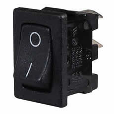 On/Off Mini Rocker Switch - 12/24V Durite 0-530-01 - Simply Split Charge