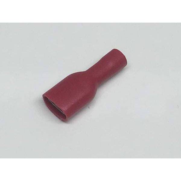 Red 4.8mm Female Spade Insulated Crimp Terminal - Simply Split Charge