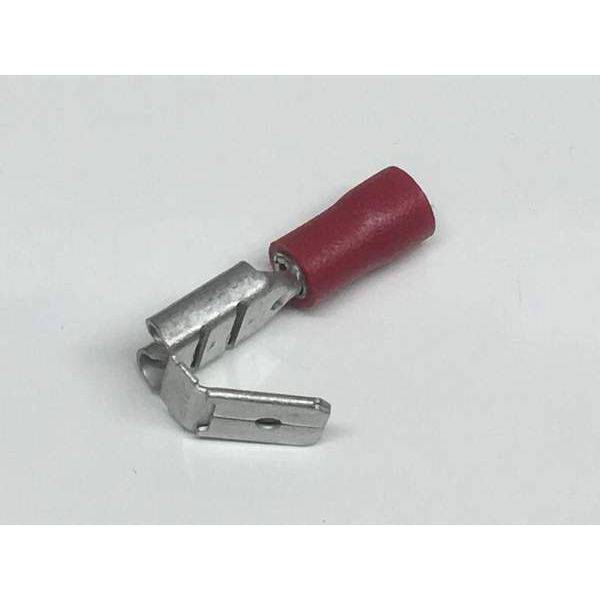 Red 6.3mm Piggy Back Insulated Crimp Terminal - Simply Split Charge