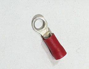 Red Insulated 4.2mm Ring Terminal - Simply Split Charge