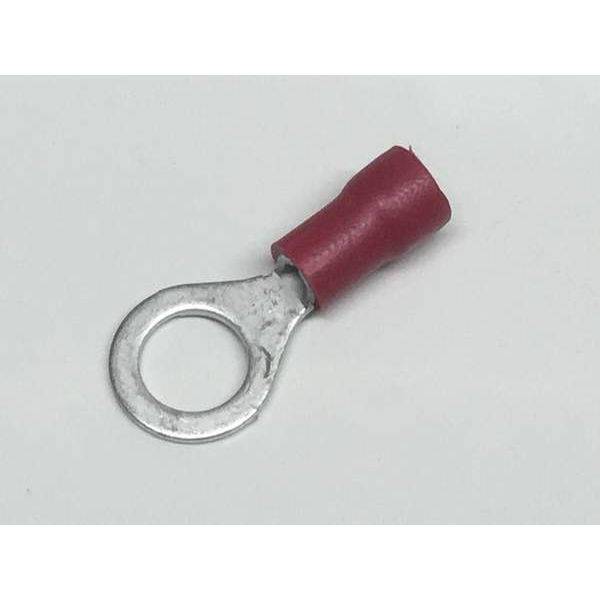 Red Insulated 6.4mm Ring Terminal - Simply Split Charge