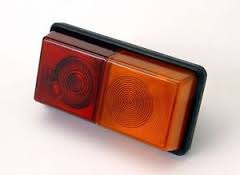 Rubbolite Rearlamp Stop and Indicator Single Pole Pk 64/01/11 - Simply Split Charge