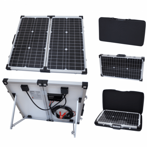 60w Folding Solar Panel Kit - Simply Split Charge