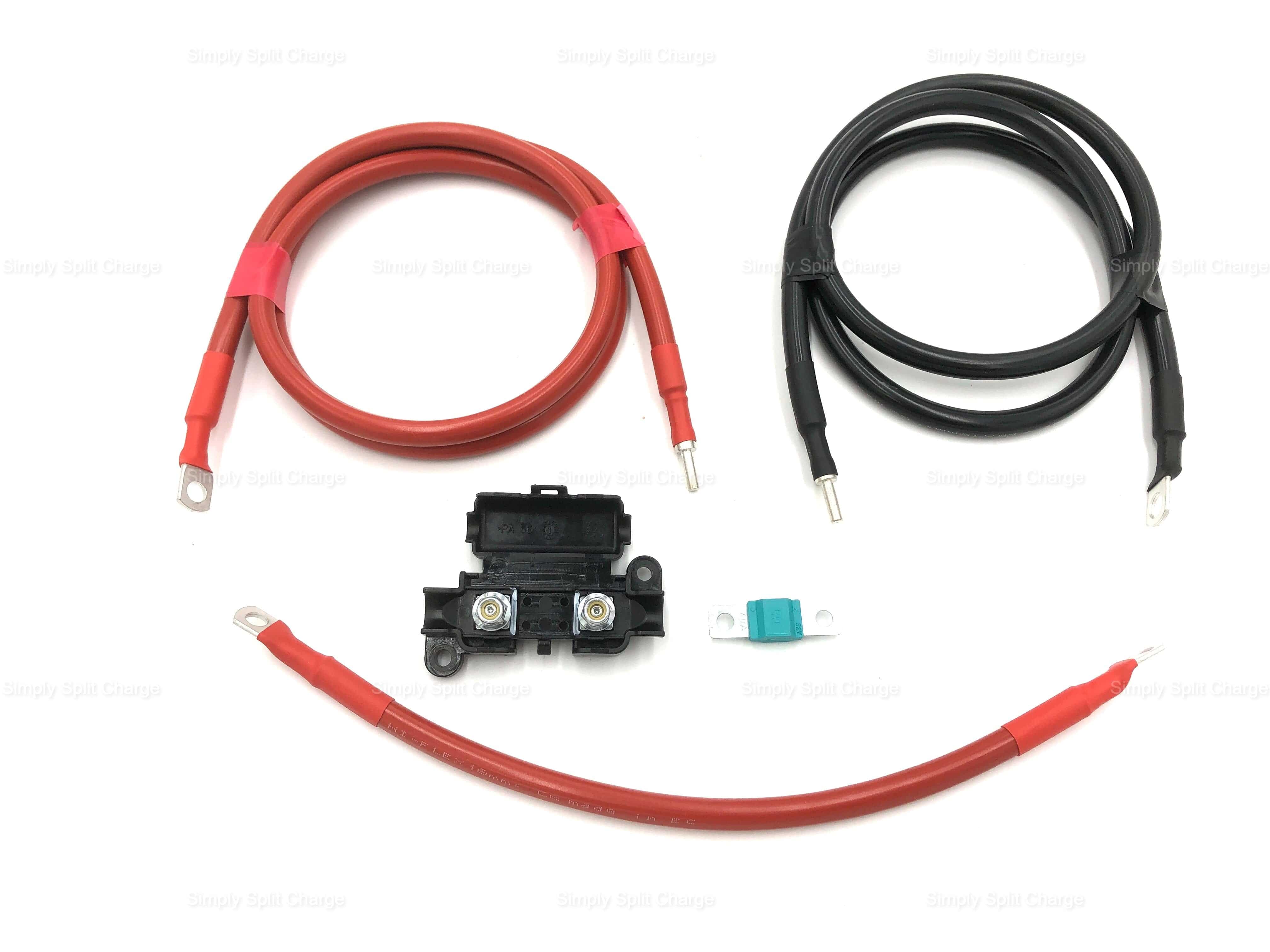 Solar Power Supply Lead Set - Simply Split Charge