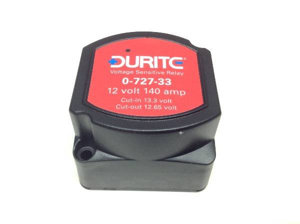 Split Charge Relay Kit - Durite 12v 140amp Voltage Sense Relay - Simply Split Charge