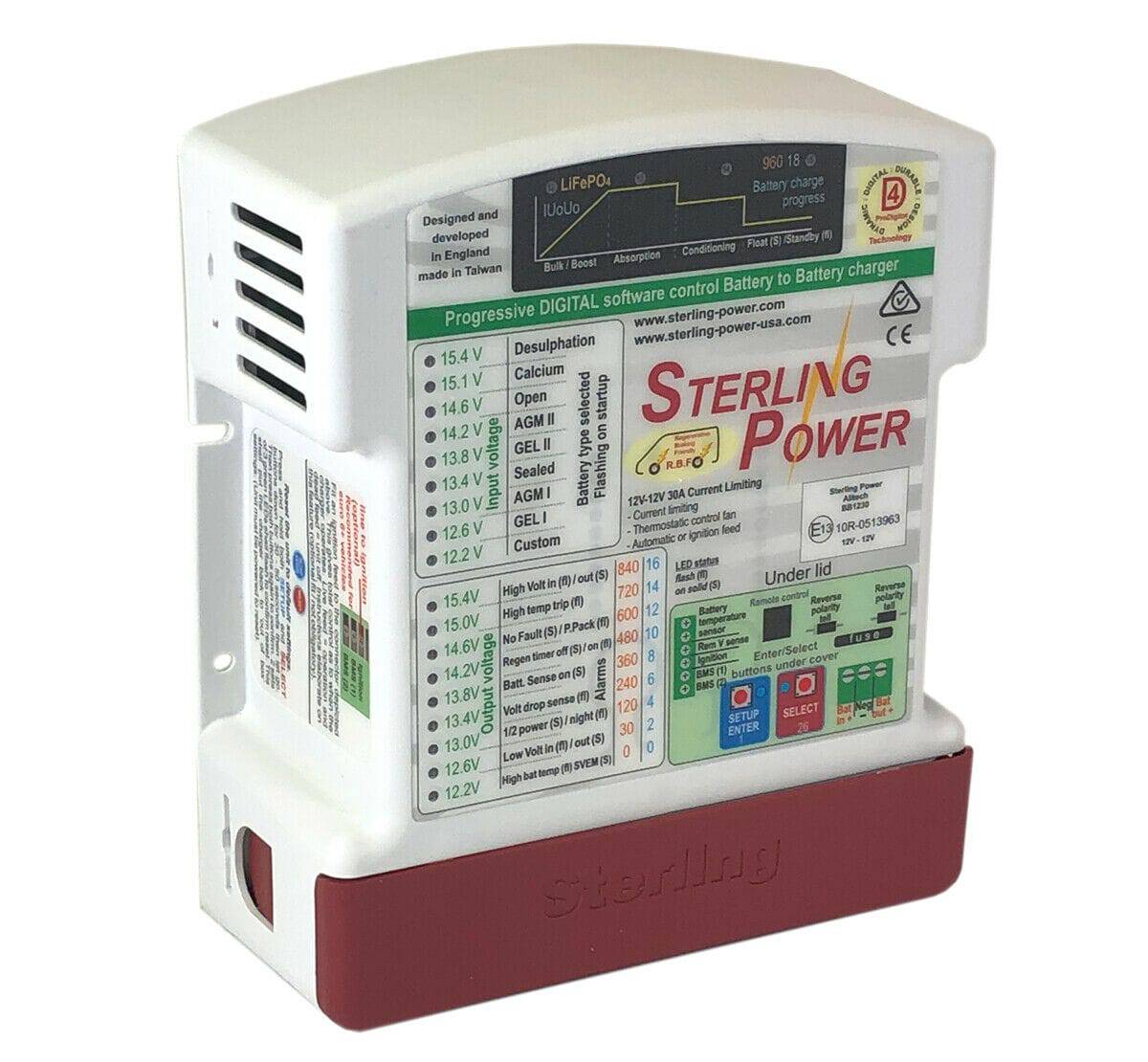 Sterling Power BB1230 + AL1260 - Simply Split Charge