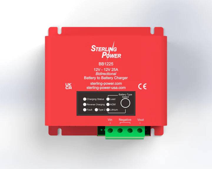 Sterling Power Bi-directional Battery to Battery Charger 12V 25A – BB1225 - Simply Split Charge