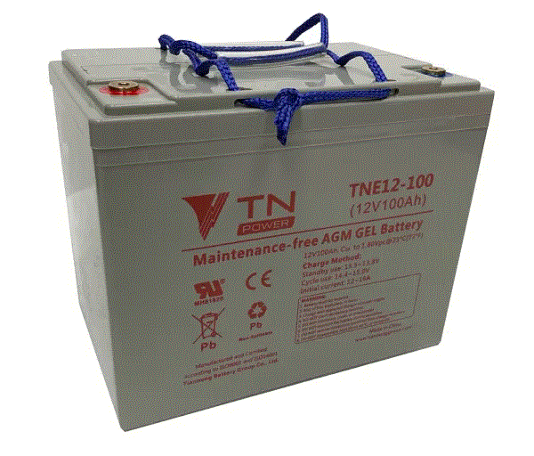 TN Power AGM 12V 100Ah Deep Cycle Battery - Simply Split Charge