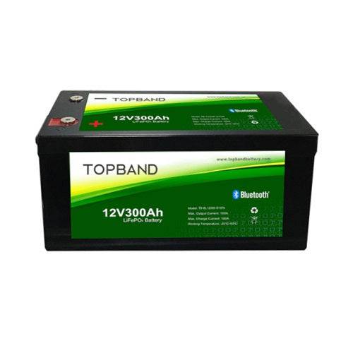 Topband B Series 12V 300Ah Lithium Battery With Bluetooth &amp; Heater R-B12300A - Simply Split Charge