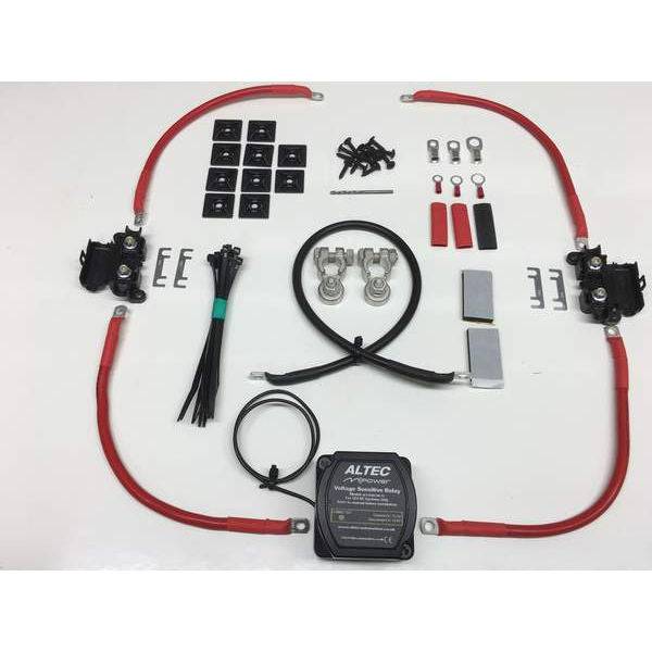 Twin Battery Tray Split Charge Kit - Simply Split Charge