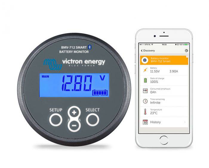 Victron Energy Battery Monitor BMV-712 Smart - Simply Split Charge