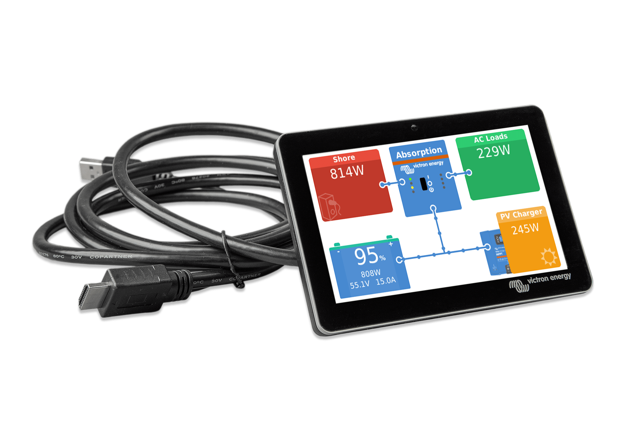 Victron Energy GX Touch 50 BPP900455050 - Simply Split Charge