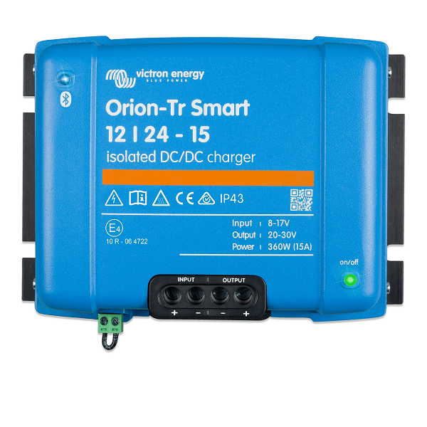 Victron Orion-Tr Smart 12/24 15A Isolated DC-DC Battery to Battery Charger - Simply Split Charge