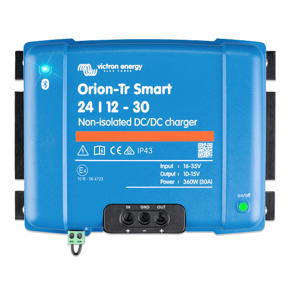 Victron Orion-Tr Smart 24/12 30A Non Isolated DC-DC Battery to Battery Charger - Simply Split Charge