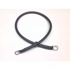 250mm Battery Lead / Earth Lead made to measure 70amp Black 10mm2 Cable 
