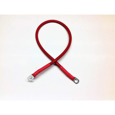 750mm Battery Lead / Power Lead made to measure 70amp Red 10mm2 Cable 